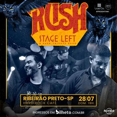 Show Em SP RUSH STAGE LEFT A RUSH TRIBUTE BAND 28 07 2024