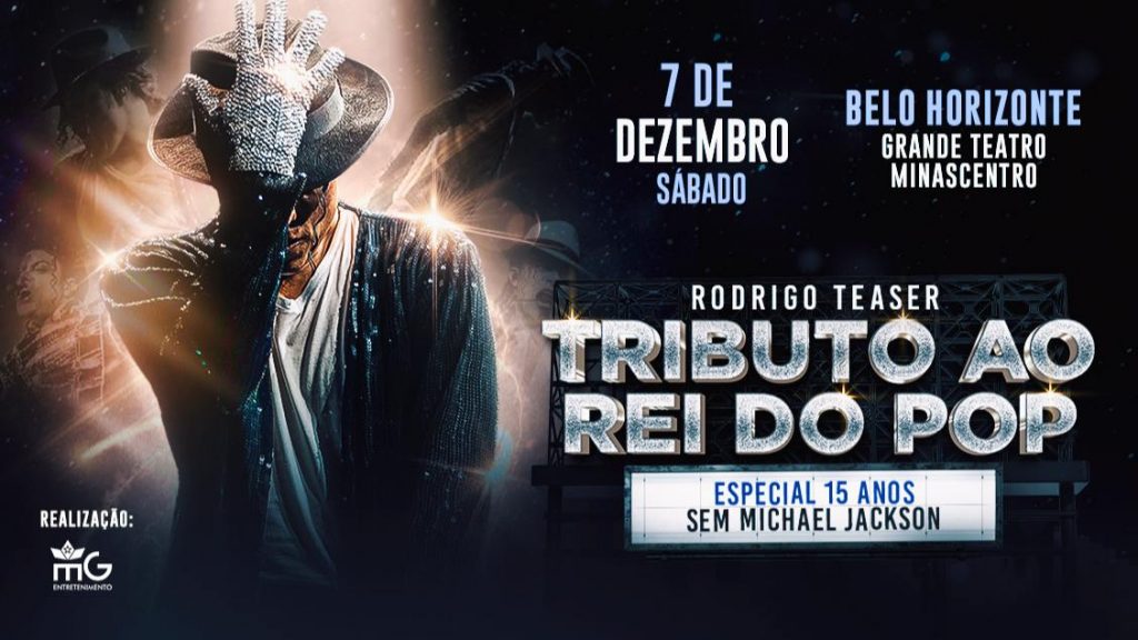 RODRIGO TEASER - TRIBUTO AO REI DO POP - 07/12/2024 (Sábado) - Minascentro