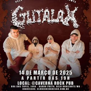 Gutalax (República Tcheca) - Caveira Velha Produções e Metalpunk Overkill