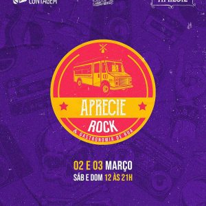 Festival APRECIE - ROCK & GASTRONOMIA DE RUA - 02/03/2024 e 03/03/2024 - Shopping Contagem