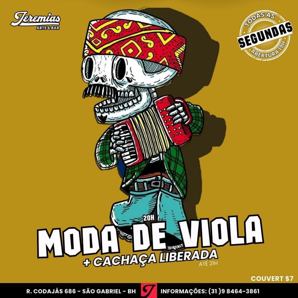Moda de Viola - 04/03/2024 (Segunda) - Jeremias Arte & Bar