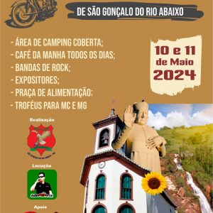 2º MOTO ROCK DE SÃO GONÇALO DO RIO ABAIXO