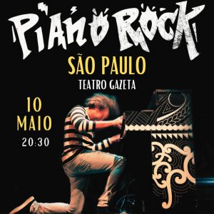 Glaucio Cristelo Piano Rock - {DATA} - Teatro Gazeta | São Paulo - SP