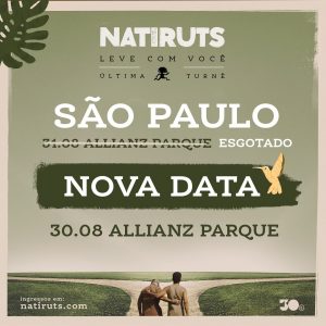 NATIRUTS - {DATA} - Allianz Parque | São Paulo - SP