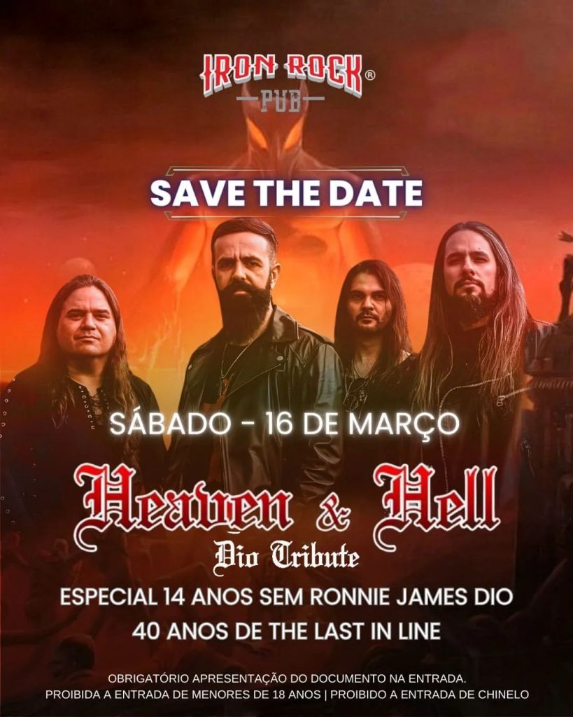 Heaven and Hell - Dio Tribute - {DATA} - Iron Rock Pub