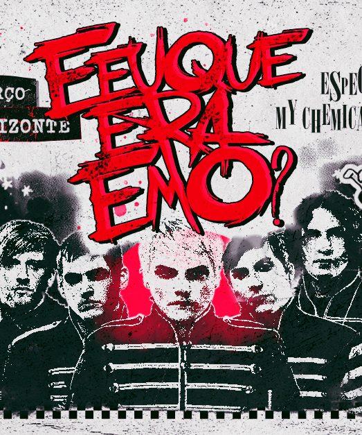 E eu que era Emo? BH - Especial My Chemical Romance - 23/03/2024 (Sábado) - Casa Sapucaí