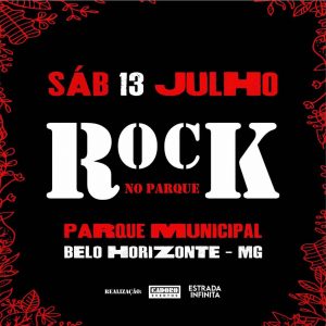 Rock no Parque 2024 - {DATA} - Parque Municipal | Belo Horizonte - MG