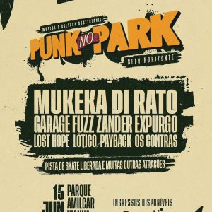 Punk no Park - {DATA} - Parque Amilcar Vianna Martins | Belo Horizonte - MG