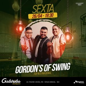 Gordon's of Swing - {DATA} - Gabiroba Butiquim