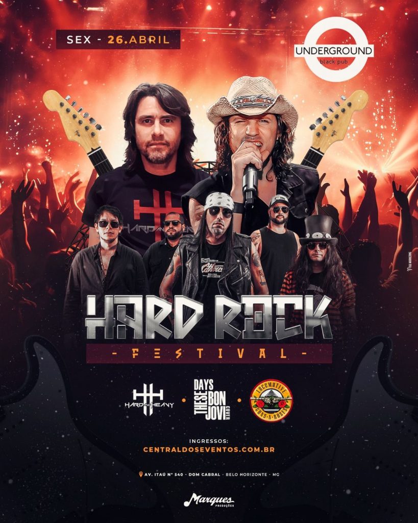 Hard Rock Festival - {DATA} - Underground Black Pub