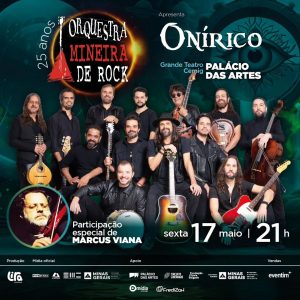 Orquestra Mineira de Rock com Participação Especial de Marcus Viana- {DATA} - Palácio das Artes