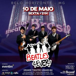 Beatles 4ever - {DATA} - Cine Theatro Brasil Vallourec