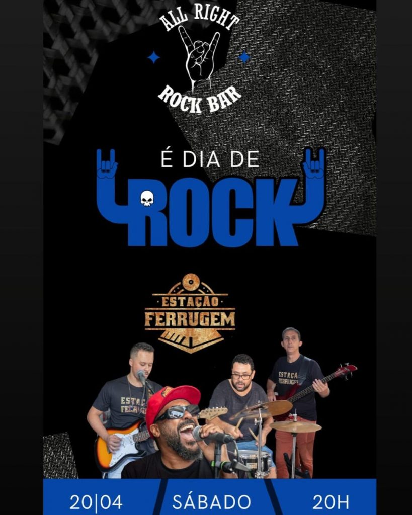 Estação Ferrugem - {DATA} - All Right Rock Bar