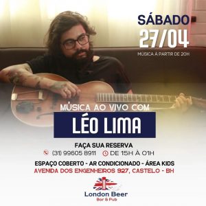 Léo Lima - {DATA} - London Beer | Belo Horizonte - MG
