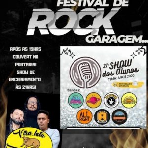 21º Show de Alunos | Festival de Rock Garagem - {DATA} - Garagem Rotta in Roll