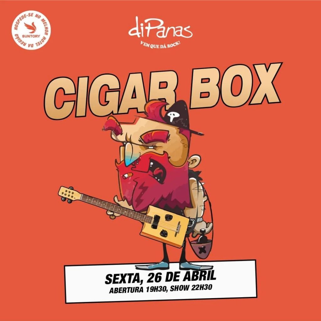Cigar Box - {DATA} - diPanas | Pará de Minas - MG