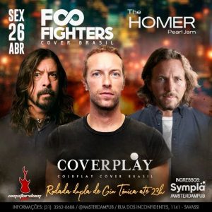 Foo Fighters Cover Brasil | Coverplay | The Homer - {DATA} - Amsterdam Pub