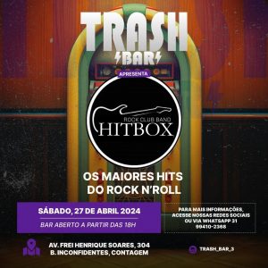 Hit Box Rock Club Band - {DATA} - Trash Bar | Contagem - MG