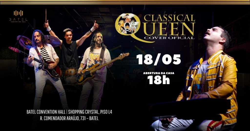 Classical Queen - Cover Oficial - {DATA} - Shopping Crystal | Curitiba - PR