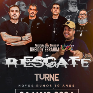 Resgate - Turne Novos Rumos 30 Anos - {DATA} - Teatro Bom Jesus | Curitiba - PR