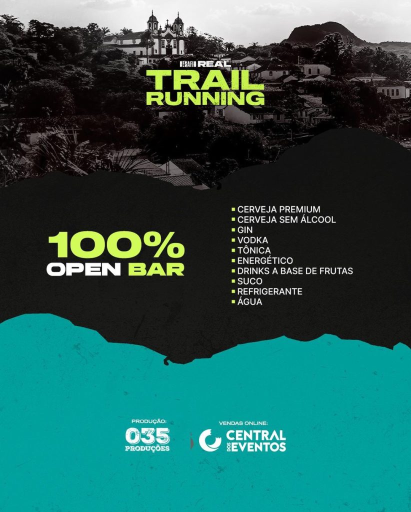 Desafio Real | TRAIL RUNNING | Titãs + Rock Beats | Open Bar - {DATA} - Pousada Pequena Tiradentes | Tiradentes - MG