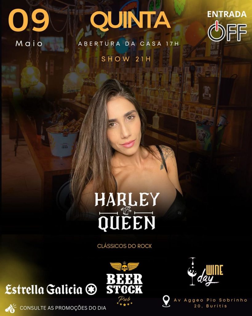 Harley Queen - {DATA} - Beerstock Pub