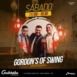 Gordon's of Swing - {DATA} - Gabiroba Butiquim