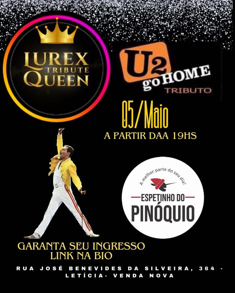 Lurex Queen | U2 Go Home - {DATA} - Espetinho do Pinóquio