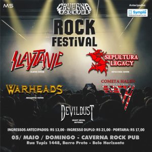 Rock Festival - {DATA} - Caverna Pub