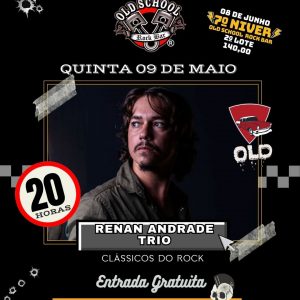 Renan Andrade Trio - {DATA} - Old School Rock Bar