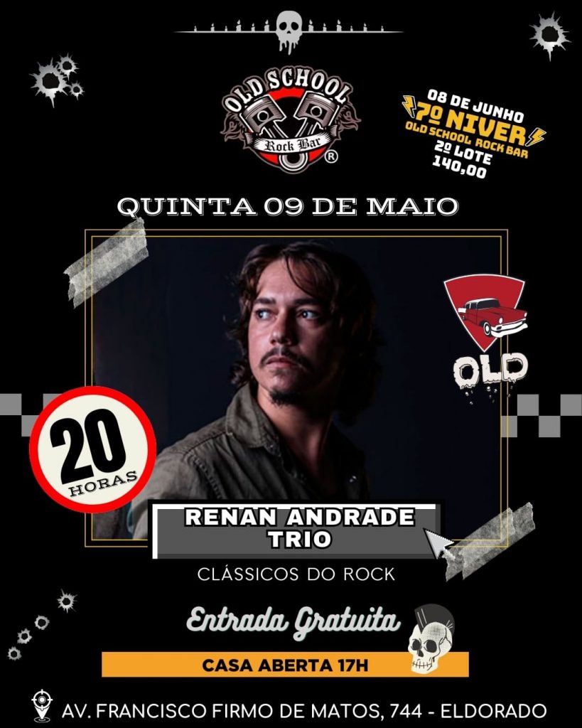 Renan Andrade Trio - {DATA} - Old School Rock Bar