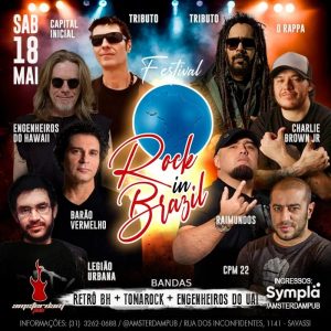 Festival Rock in Brazil - {DATA} - Amsterdam Pub