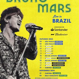 Bruno Mars – {DATA} – Mineirão | Belo Horizonte – MG
