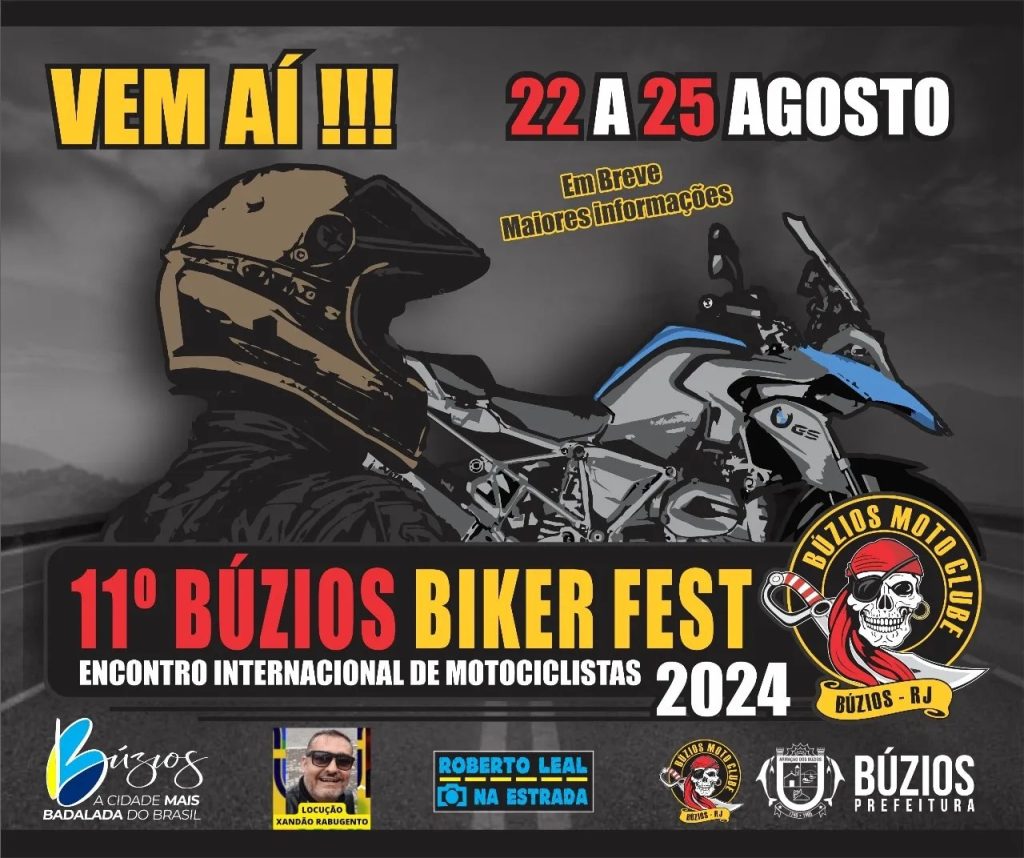 11° BÚZIOS BIKER FEST - {DATA} - Armação dos Búzios - RJ