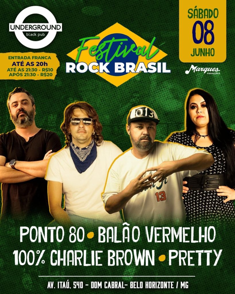 Festival Rock Brasil - {DATA} - Underground Black Pub