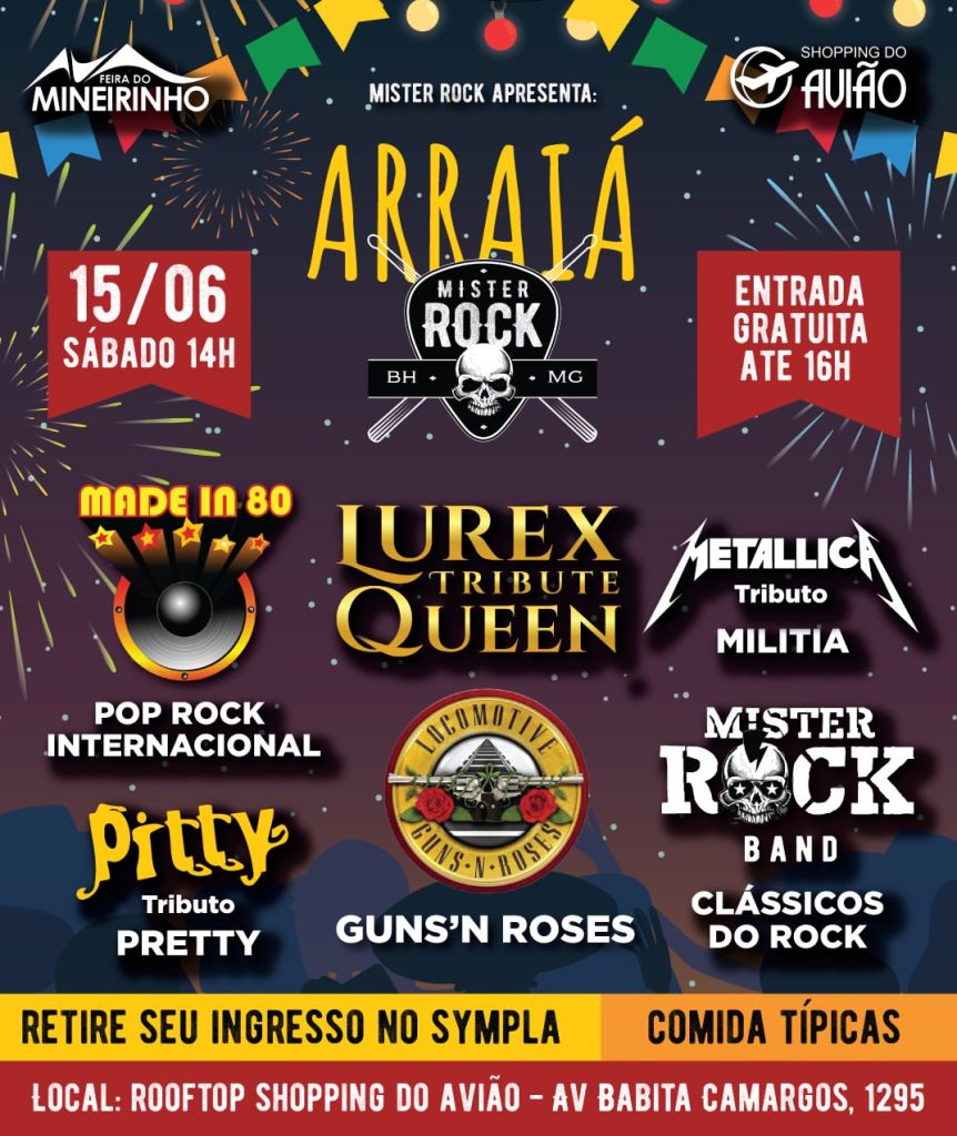 Arraiá Mister Rock – {DATA} – Mister Rock