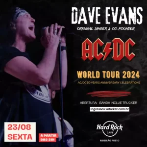 Dave Evans - {DATA} - Hard Rock Café | Ribeirão Preto - SP