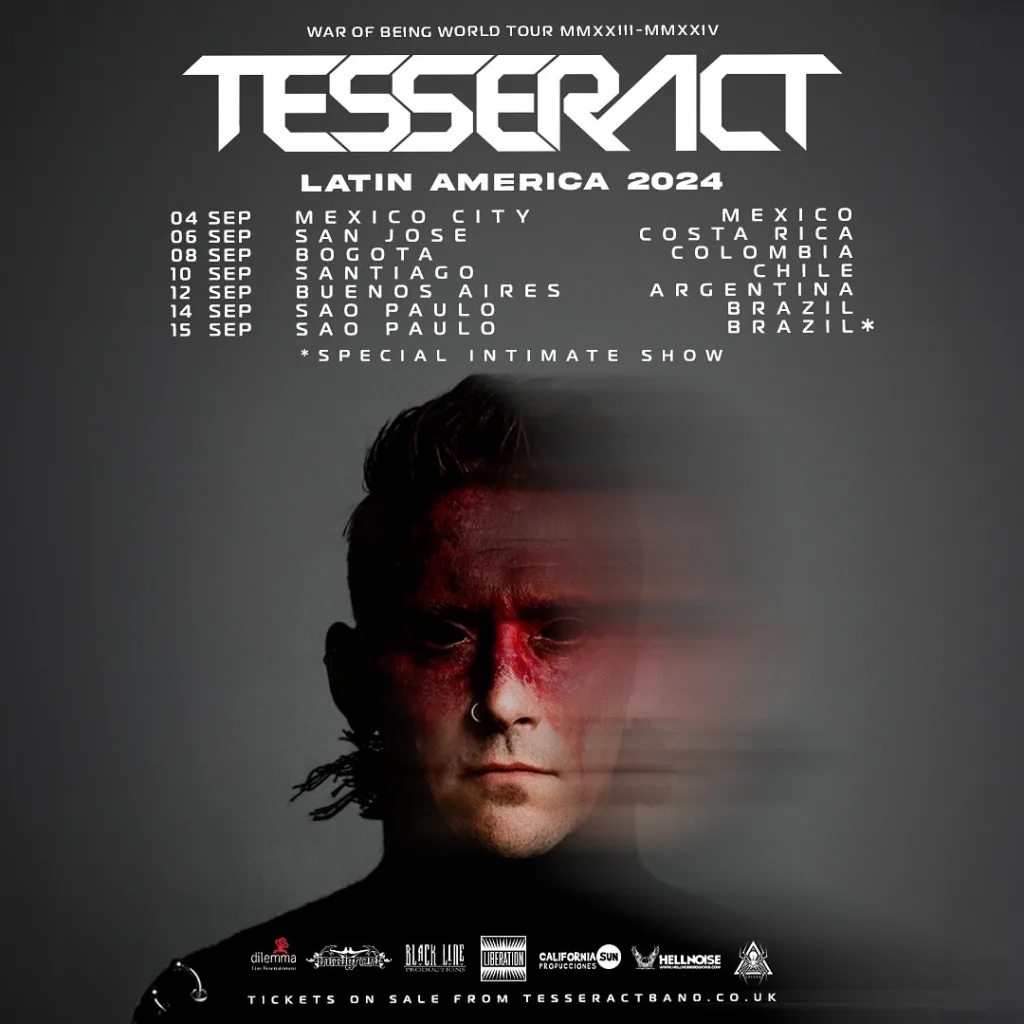 TESSERACT – 15/09/2024 (Domingo) – Fabrique Club | São Paulo – SP