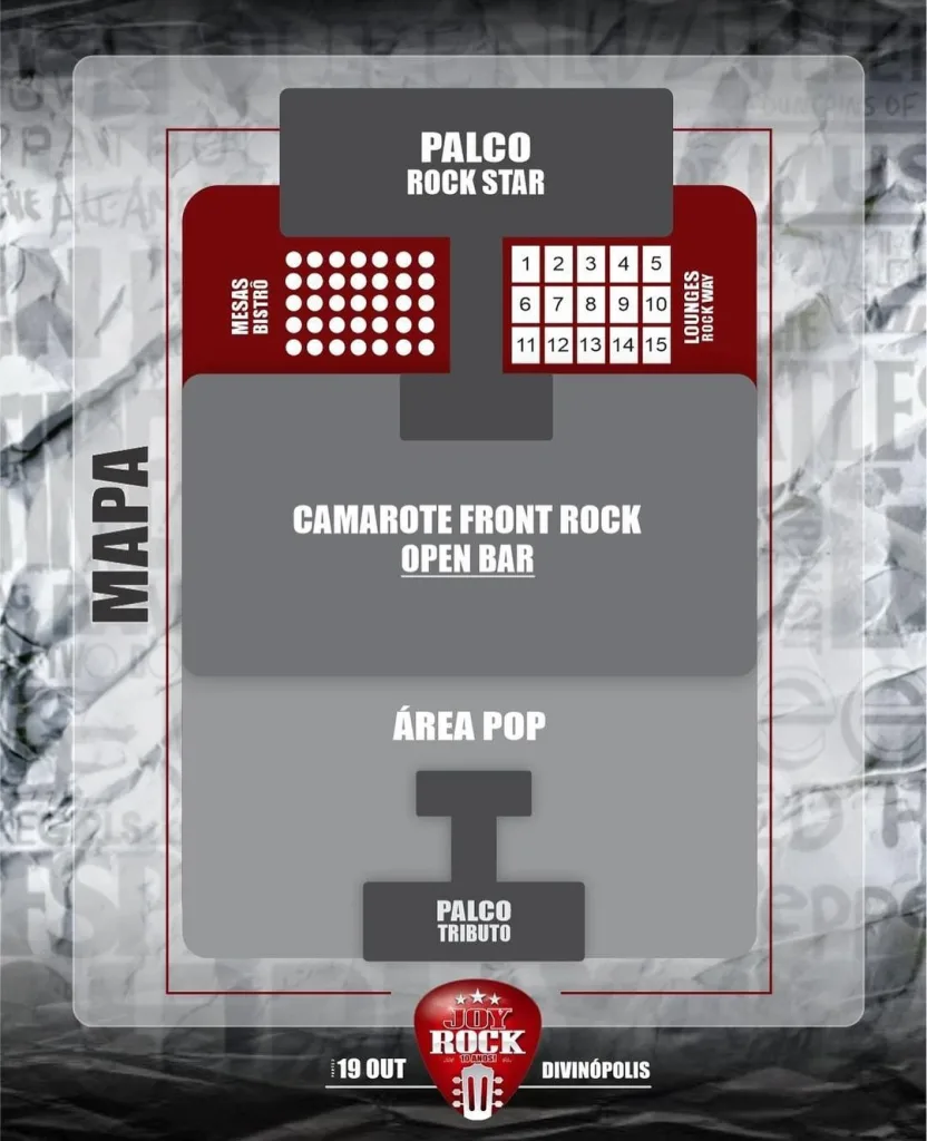 Joy Rock Festival – 19/10/2024 (Sábado) – GREEN SPACE / Divinópolis Clube