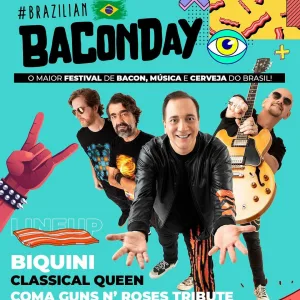 Bacon Day com Biquini Cavadão & + – 16/11/2024 (Sábado) – Audio Eventos | São Paulo – SP