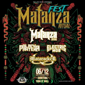 Matanza Fest com Matanza Ritual, Ratos de Porão, Pavilhão 9 e Allen Key – 07/12/2024 (Sábado) – Audio Eventos | São Paulo – SP