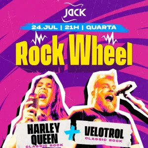 Harley Queen | Velotrol – 24/07/2024 (Quarta-Feira) – Jack Rock Bar