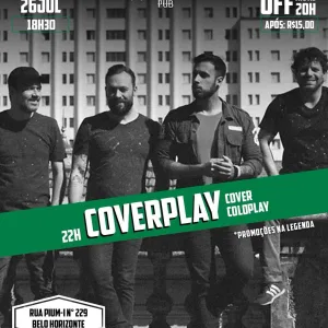 Coverplay – 26/07/2024 (Sexta-Feira) – The Mulligan’s