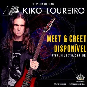 MEET & GREET – KIKO LOUREIRO – 04/08/2024 (Domingo) – Arena Santos | Santos – SP