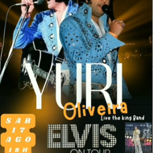 Yuri Oliveira Elvis On Tour com Banda – 17/08/2024 (Sábado) – Garagem 55 / SP