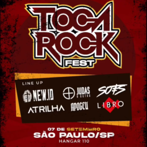 TOCA ROCK FEST – 07/09/2024 (Sábado) – Hangar 110 | São Paulo – SP