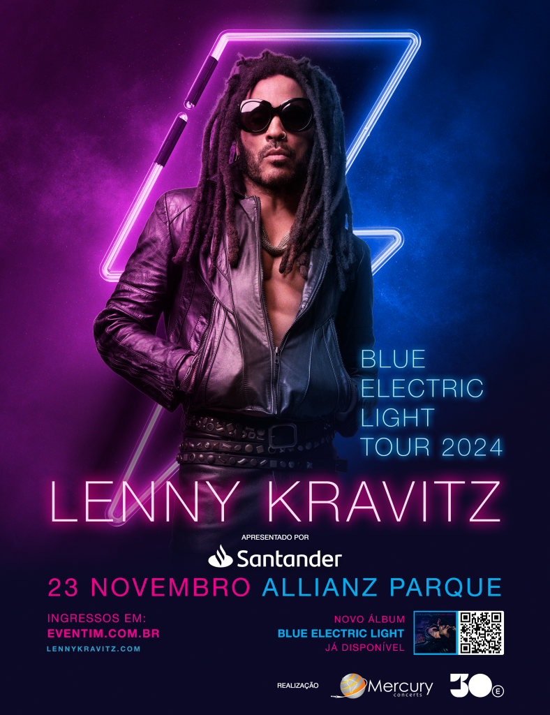 Lenny Kravitz – 23/11/2024 (Sábado) – Allianz Parque | São Paulo – SP