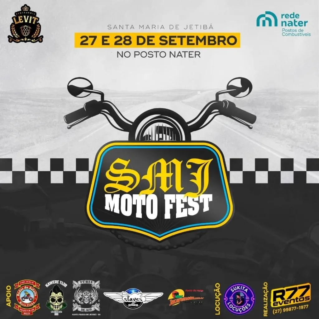 SMJ Moto Fest – 27/09/2024 a 28/09/2024 – Posto Nater | Santa Maria de Jetibá – ES