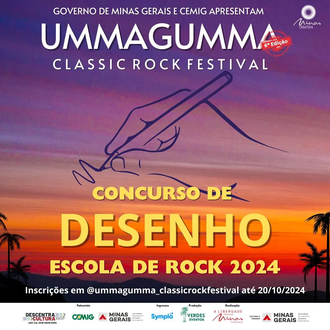 Ummagumma Classic Rock Festival – 15/11/2024 a 16/11/2024 – Espaço Verdes Eventos | Três Pontas – MG