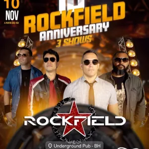 Rockfield 10th Aniversary – 10/11/2024 (Domingo) – Underground Black Pub